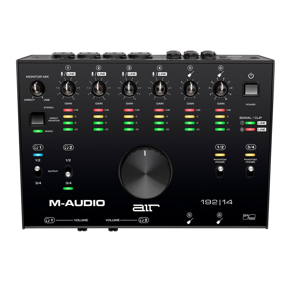 M-Audio Air 192|14 8-In/4-Out USB-C Audio/MIDI Interface