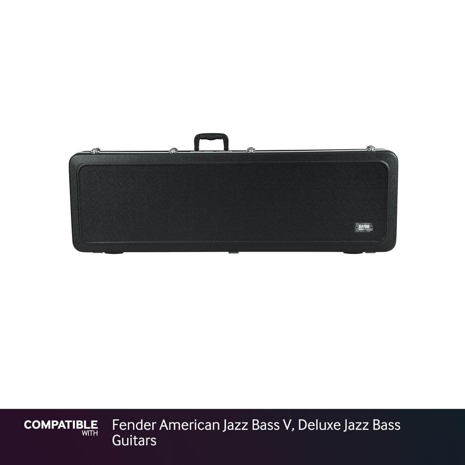 Gator Bass Case with LED for Fender American Jazz Bass V, Deluxe Jazz Bass Guitars