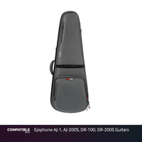 Gator Gray ICON Case for Epiphone AJ-1, AJ-200S, DR-100, DR-200S Guitars