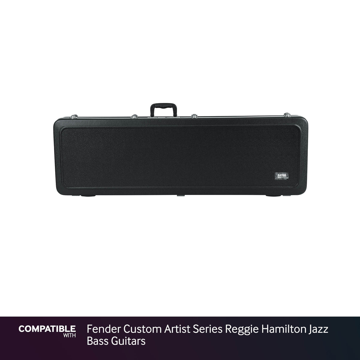 Gator Bass Case with LED for Fender Custom Artist Series Reggie Hamilton Jazz Bass Guitars