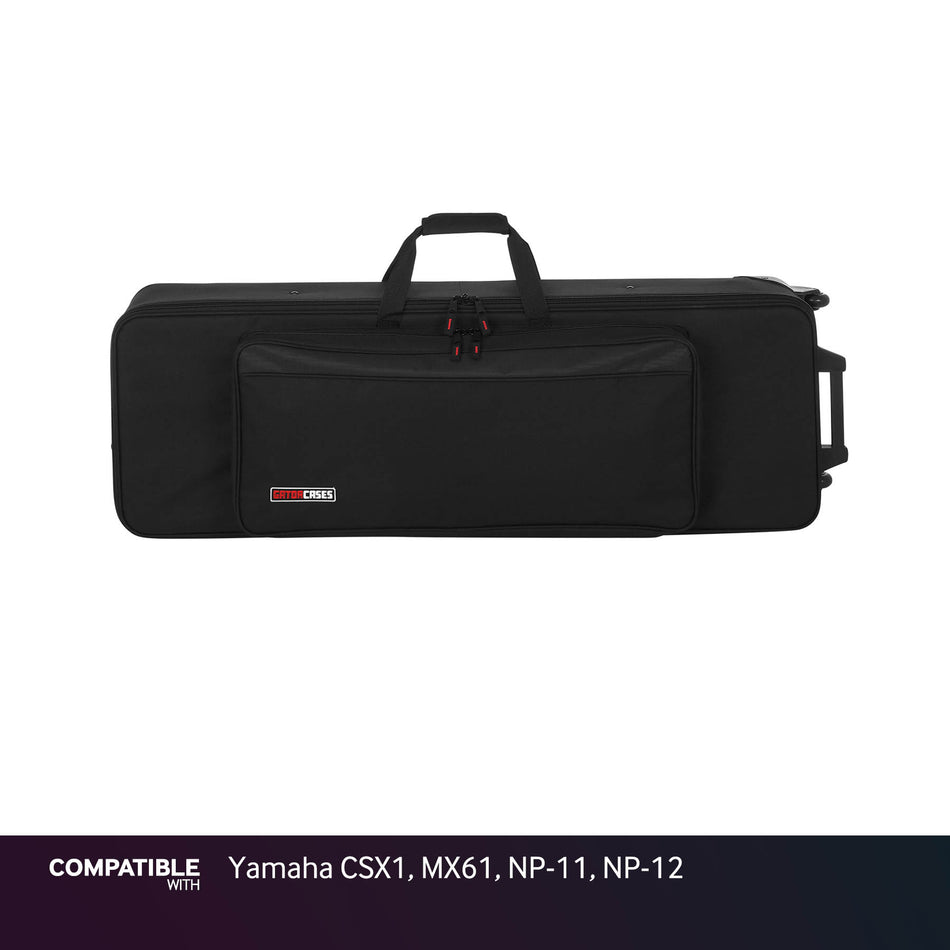 Gator Keyboard Case for Yamaha CSX1, MX61, NP-11, NP-12
