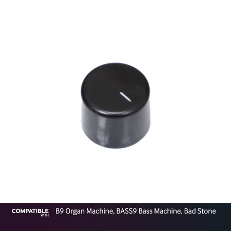 Electro-Harmonix Black Knob for B9 Organ Machine, BASS9 Bass Machine, Bad Stone