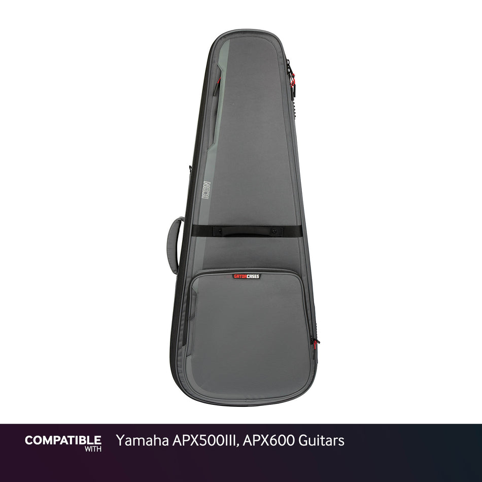 Gator Gray ICON Case for Yamaha APX500III, APX600 Guitars