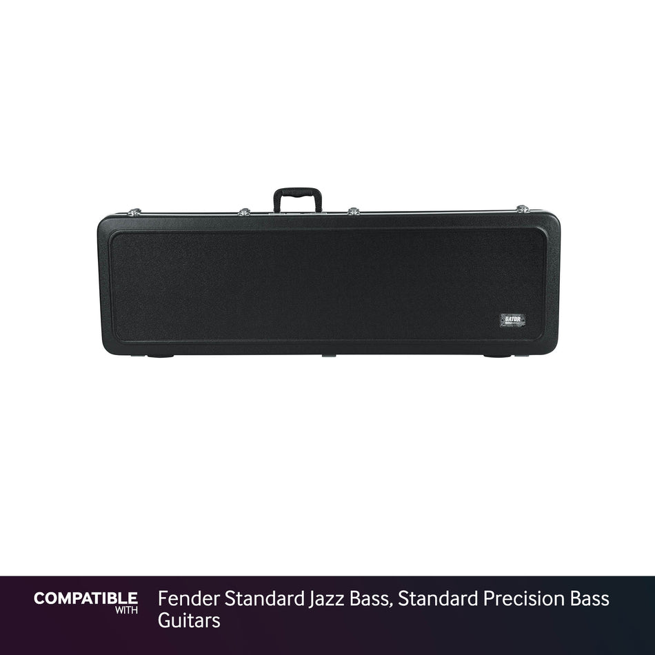 Gator Bass Case with LED for Fender Standard Jazz Bass, Standard Precision Bass Guitars