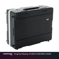 Gator ATA Mixer Case for Korg Arp Odyssey, D1600, D1600 MKII, D3200