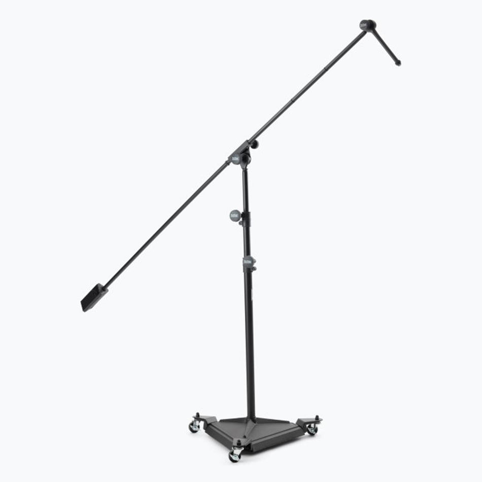 On-Stage SMS7650 Heavy Duty Rolling Hex-Base Studio Boom Microphone Stand