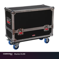 Gator 2-Speaker Tour Case for Mackie DLM8