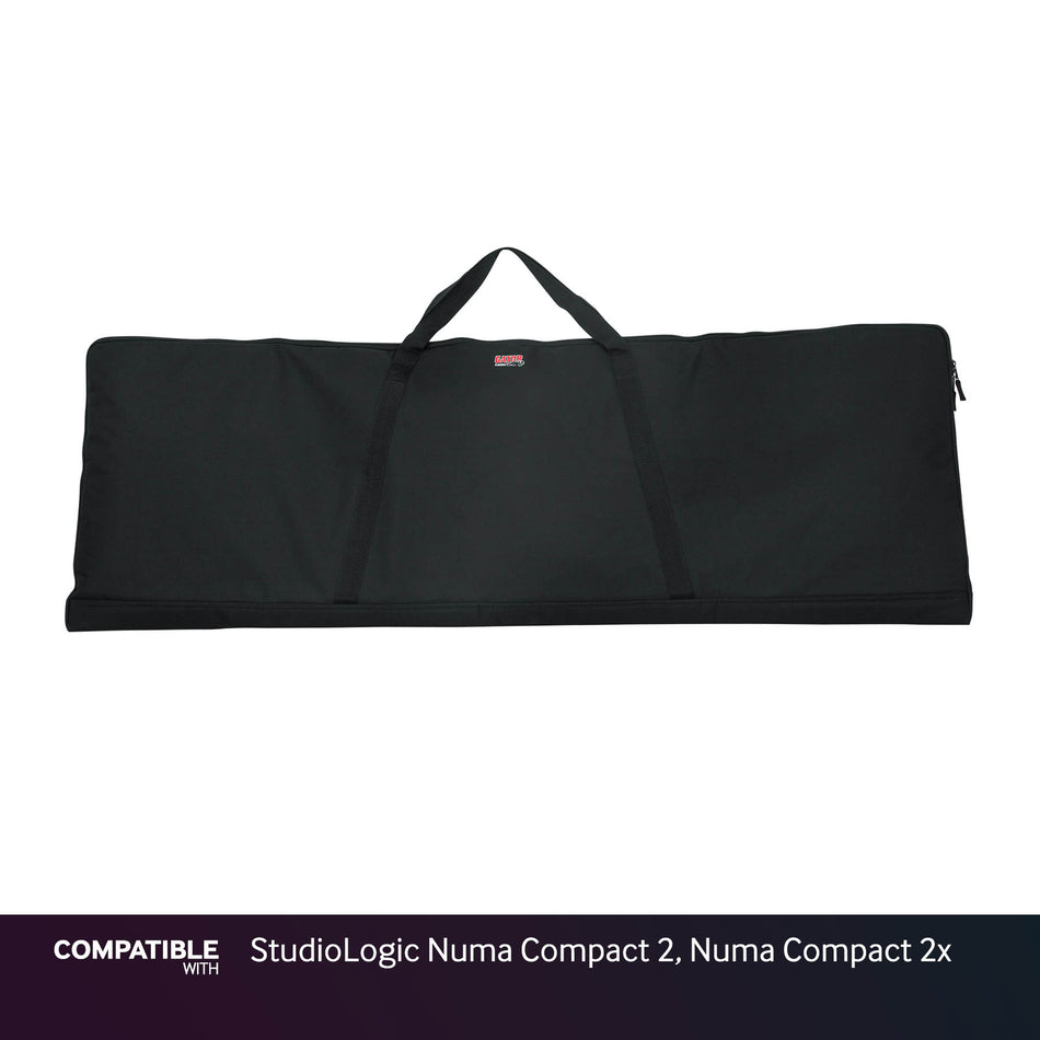 Gator Economy Keyboard Gig Bag for StudioLogic Numa Compact 2, Numa Compact 2x