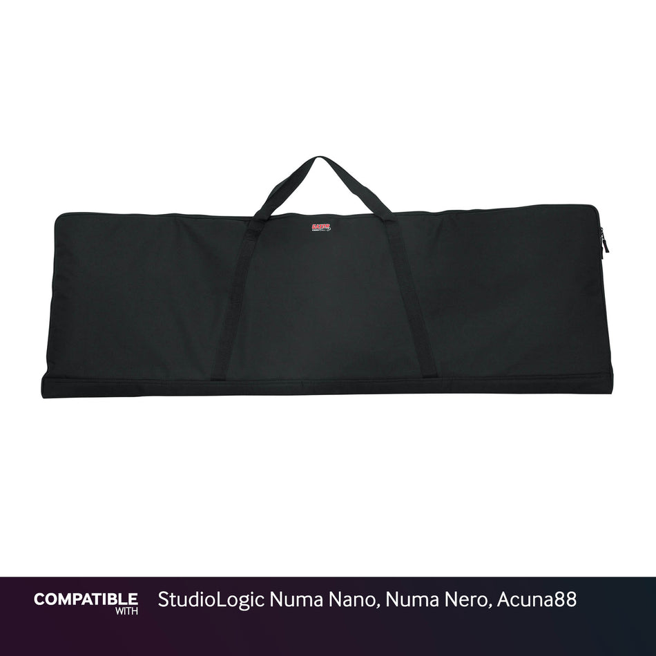 Gator Economy Keyboard Gig Bag for StudioLogic Numa Nano, Numa Nero, Acuna88