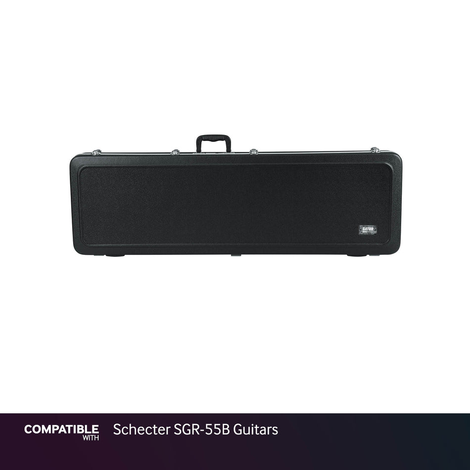 Gator Bass Case with LED for Schecter SGR-55B Guitars