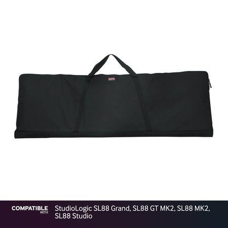 Gator Economy Keyboard Gig Bag for StudioLogic SL88 Grand, SL88 GT MK2, SL88 MK2, SL88 Studio
