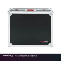 Gator Tour Case for Proel M1000USB, M16USB