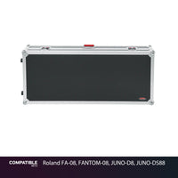 Gator Tour Case for Roland FA-08, FANTOM-08, JUNO-D8, JUNO-DS88