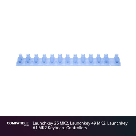 Novation Rubber Key Contact Strip for Launchkey 25 MK2, Launchkey 49 MK2, Launchkey 61 MK2 Keyboard Controllers