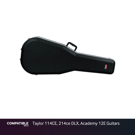 Gator Molded Case for Taylor 114CE, 214ce DLX, Academy 12E Guitars