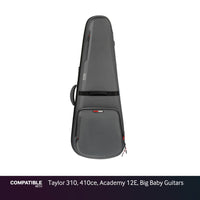 Gator Gray ICON Case for Taylor 310, 410ce, Academy 12E, Big Baby Guitars