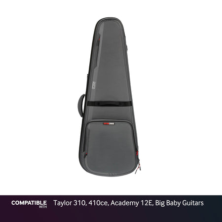 Gator Gray ICON Case for Taylor 310, 410ce, Academy 12E, Big Baby Guitars