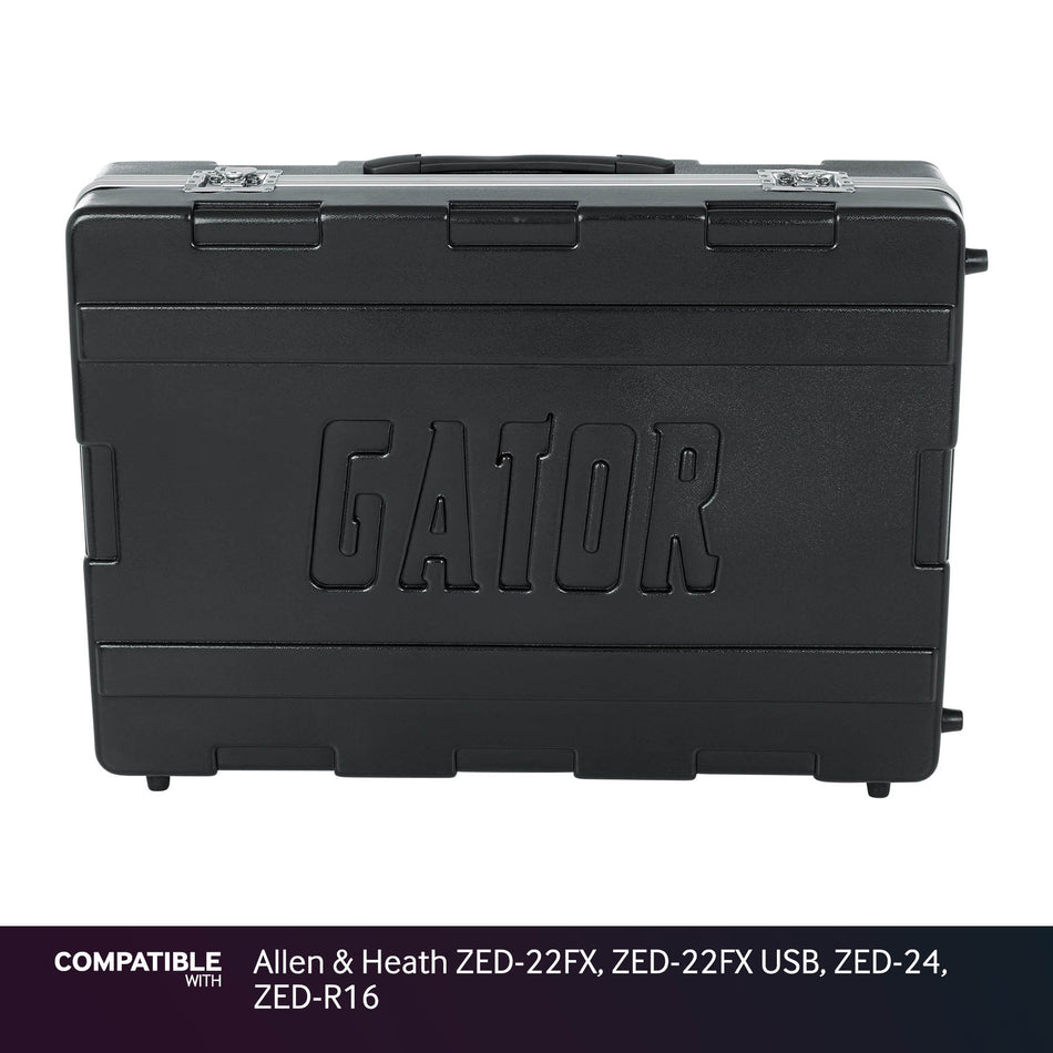 Gator ATA Mixer Case for Allen & Heath ZED-22FX, ZED-22FX USB, ZED-24, ZED-R16
