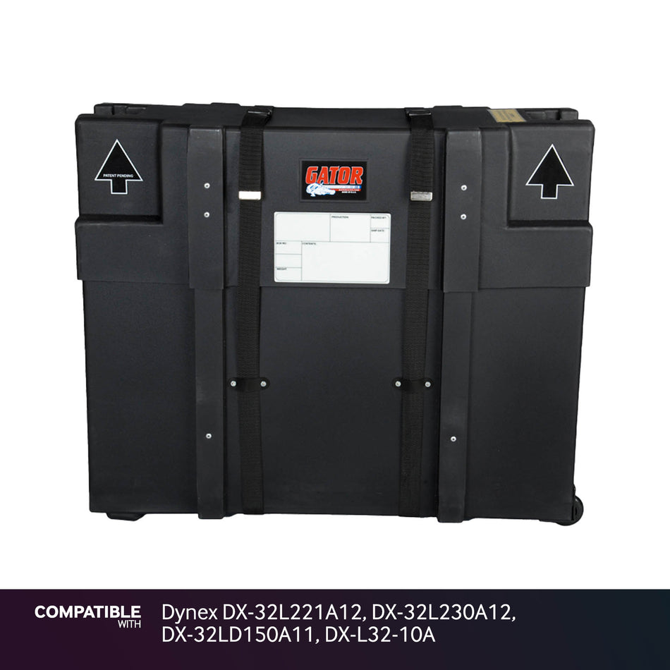 Gator 26-32" Screen Case for Dynex DX-32L221A12, DX-32L230A12, DX-32LD150A11, DX-L32-10A
