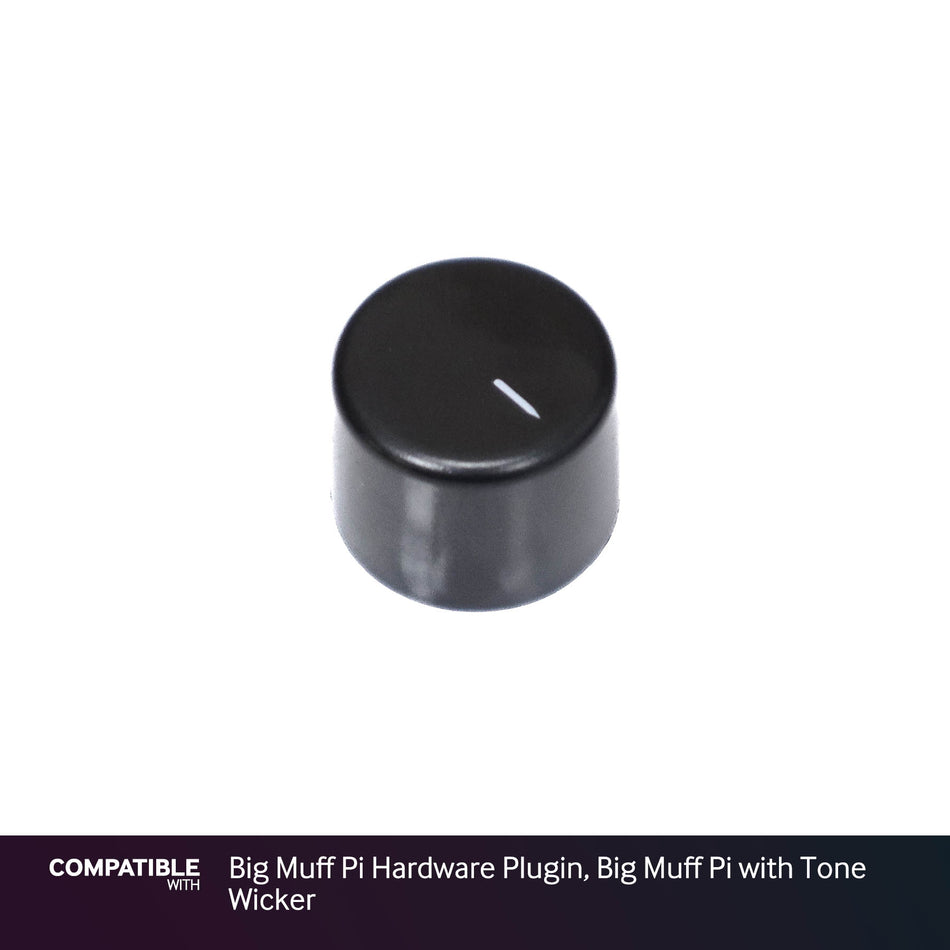 Electro-Harmonix Black Knob for Big Muff Pi Hardware Plugin, Big Muff Pi with Tone Wicker