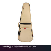 Gator Tan ICON Case for D'Angelico Bedford, DC, SS Guitars