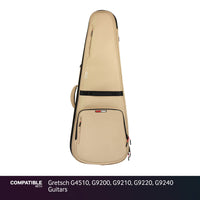 Gator Tan ICON Case for Gretsch G4510, G9200, G9210, G9220, G9240 Guitars