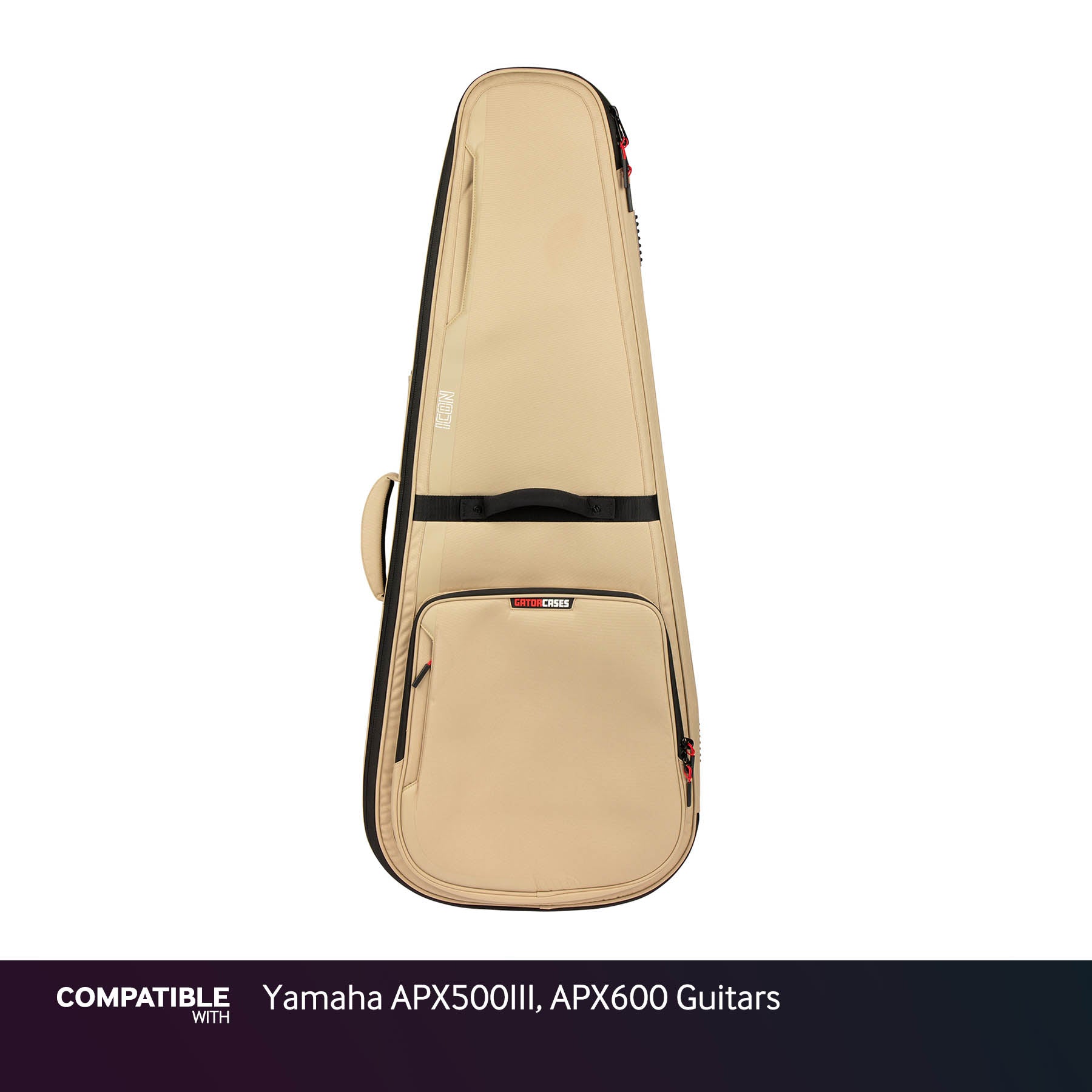 Gator Khaki ICON Case for Yamaha APX500III, APX600 Guitars