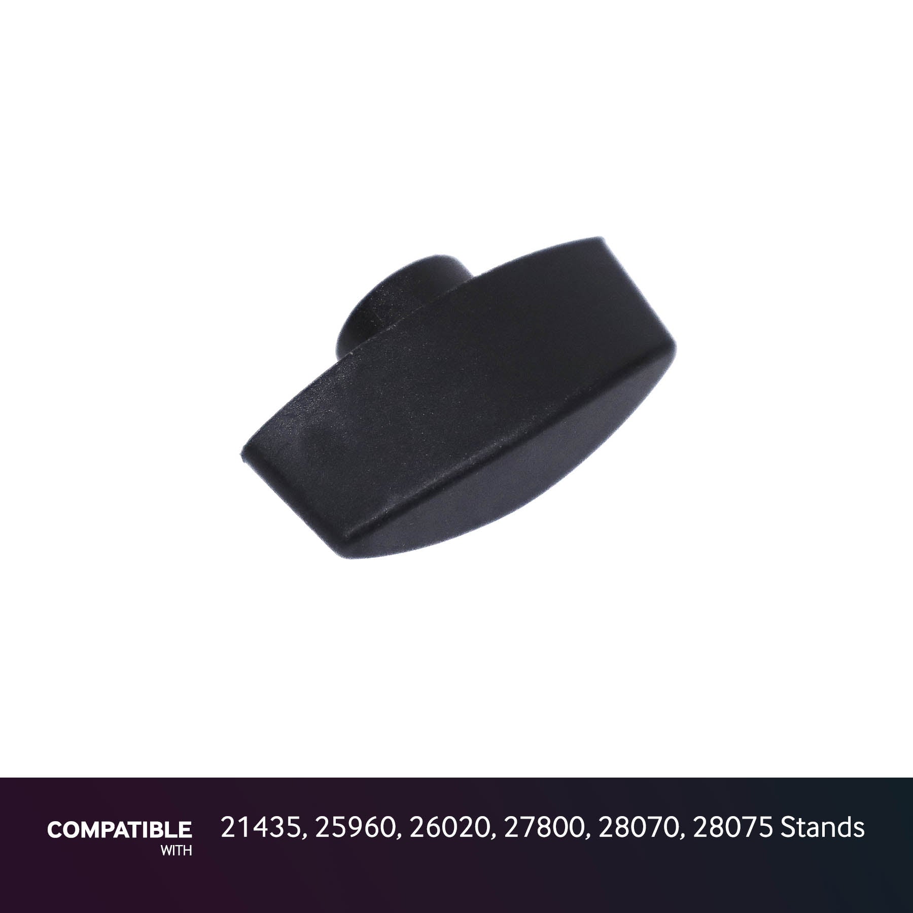 K&M M8 Locking Knob for 21435, 25960, 26020, 27800, 28070, 28075 Stands