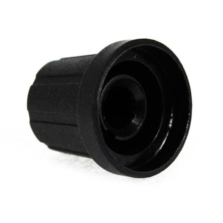 Black Knob with Cap (with Indicator Line) for Aphex Aural Exciter Type C 103A