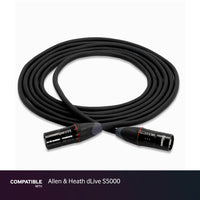 Hosa 15-foot EtherCON Cable for Allen & Heath dLive S5000