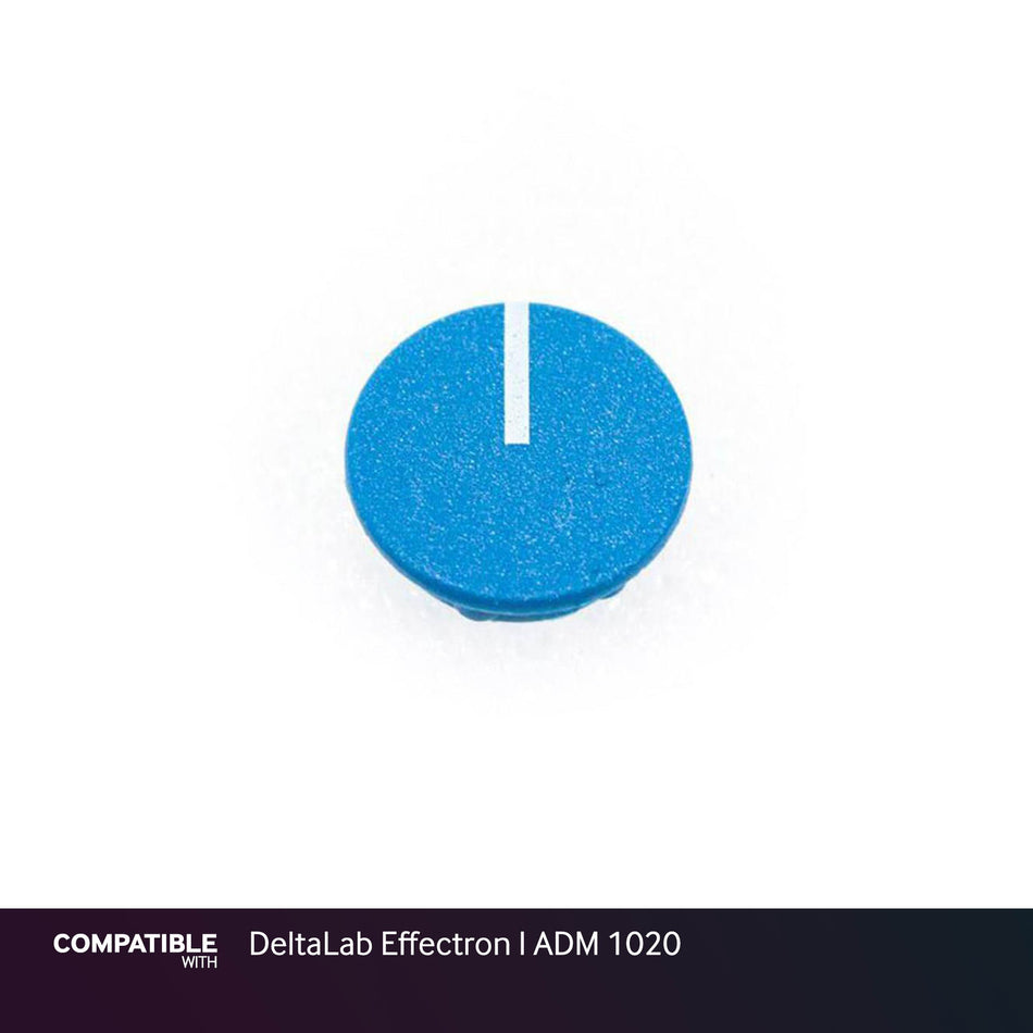 Blue Knob Cap with Line for DeltaLab Effectron I ADM 1020