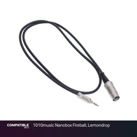 Rapco 1/8" TRS MIDI Type-A Cable for 1010music Nanobox Fireball, Lemondrop