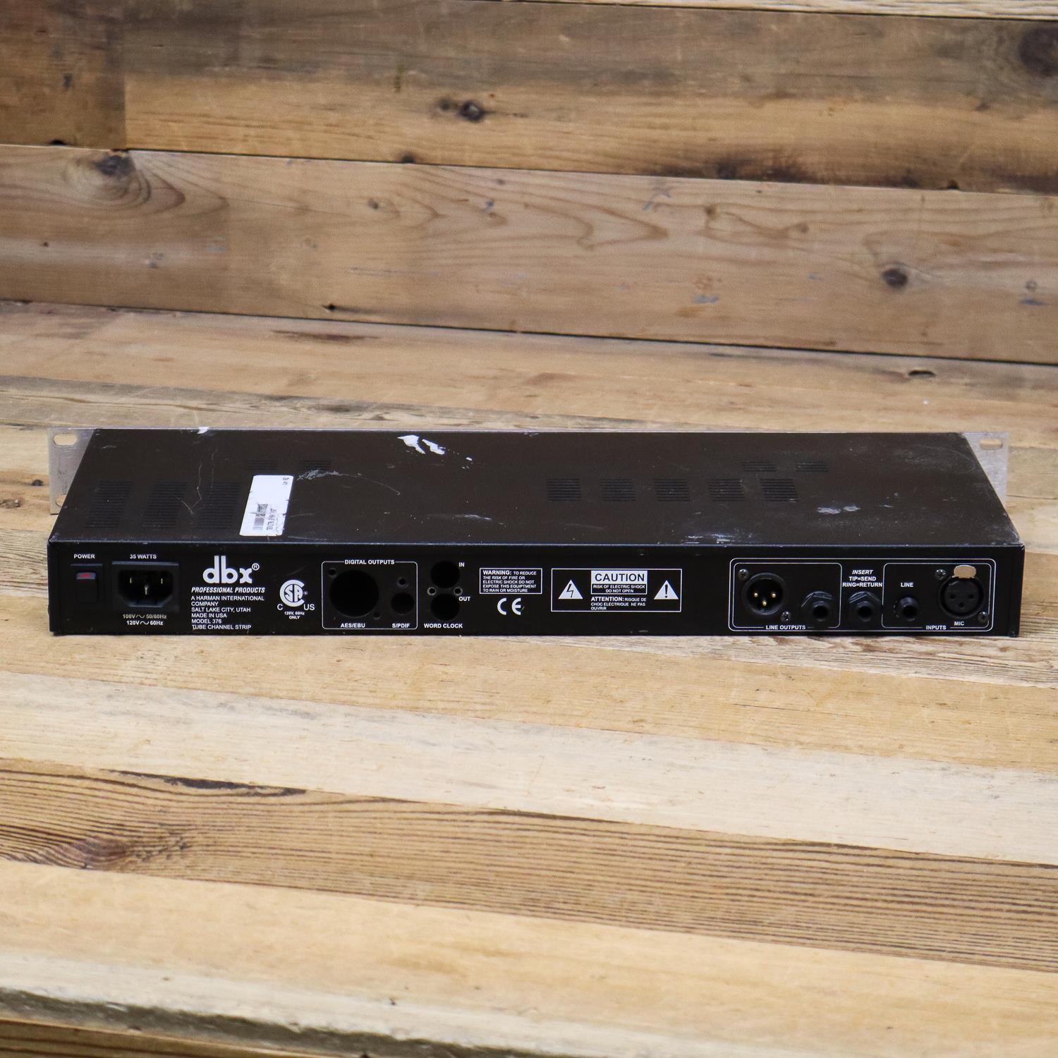 dbx 376 真空管マイクプリアンプ Tube Channel Strip dbx 376 - Tube Channel Strip DBX376 B&H Photo Video