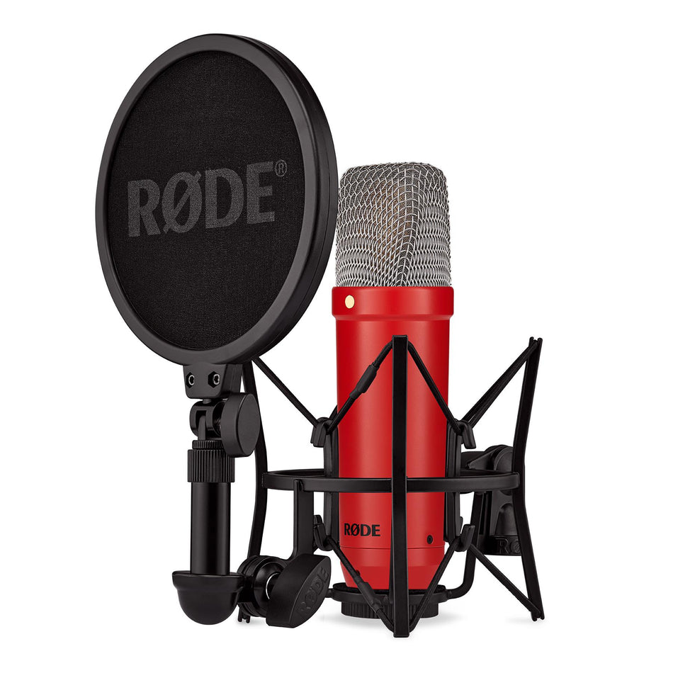 Rode NT1 Signature Series Large-Diaphragm Condenser Microphone, Red