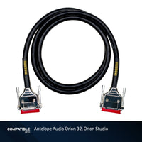 Mogami 5-foot DB-25 to DB-25 8-Channel Analog Snake for Antelope Audio Orion 32 and Orion Studio