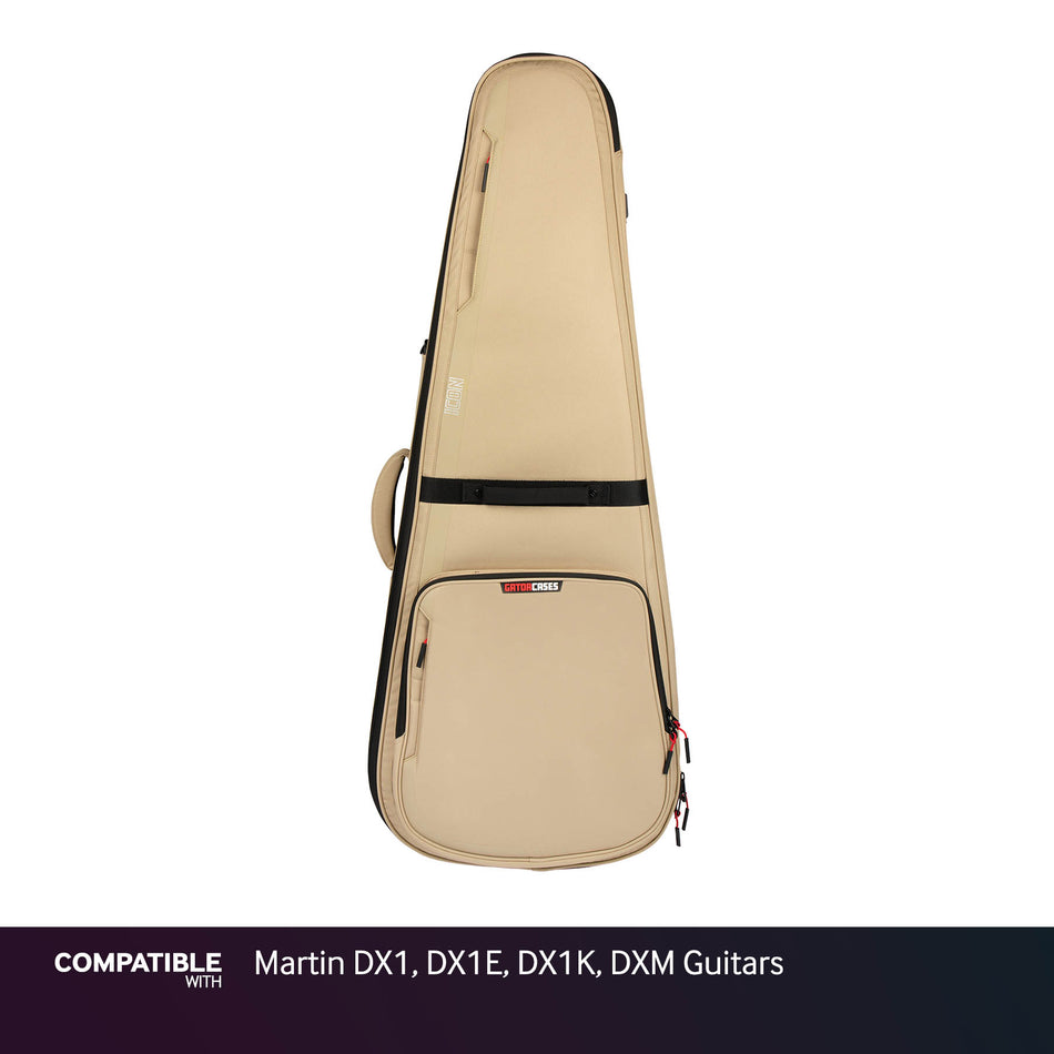 Gator Tan ICON Case for Martin DX1, DX1E, DX1K, DXM Guitars