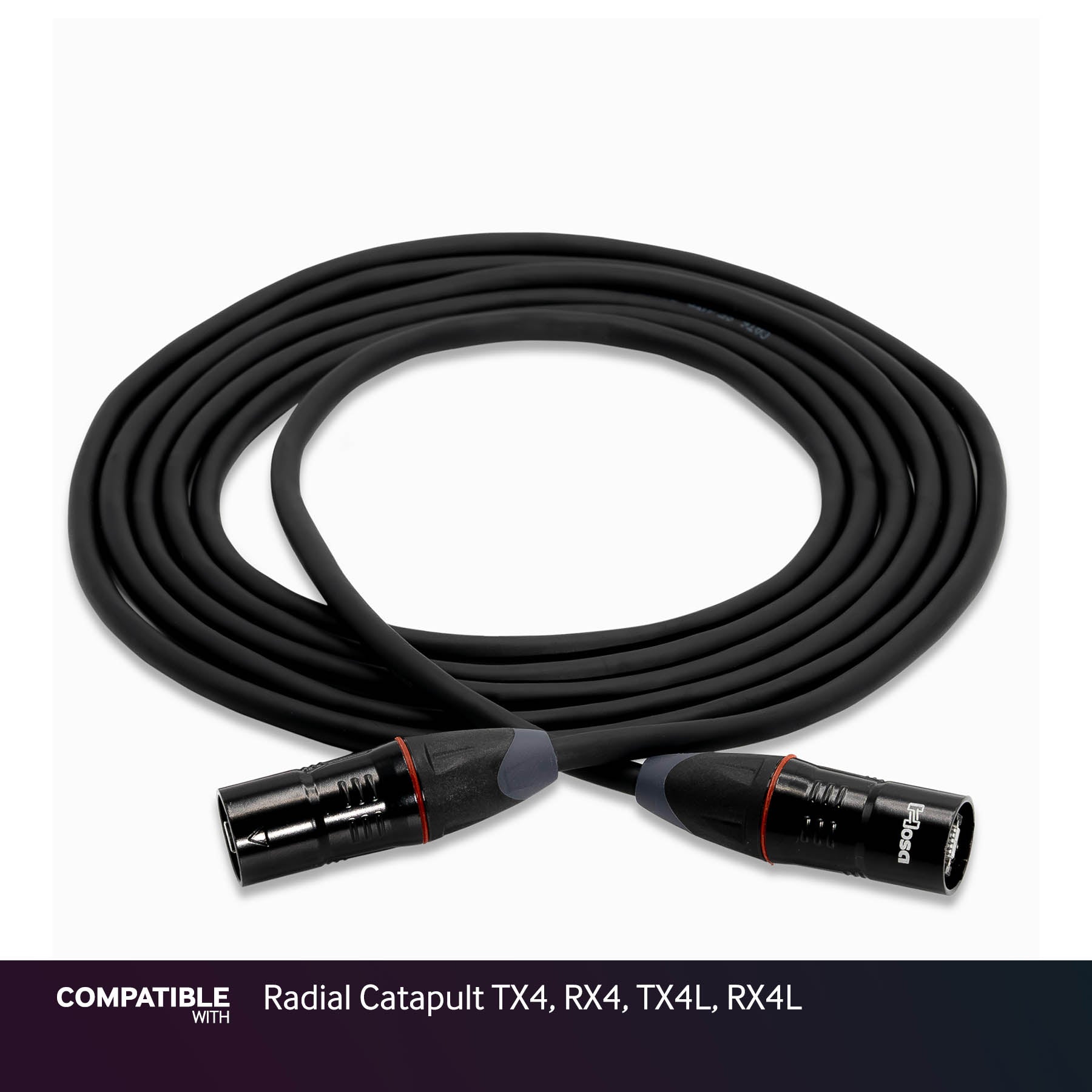 Hosa 100-foot EtherCON Cable for Radial Catapult TX4, RX4, TX4L, RX4L ...