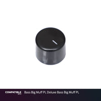 Electro-Harmonix Black Knob for Bass Big Muff Pi, Deluxe Bass Big Muff Pi,