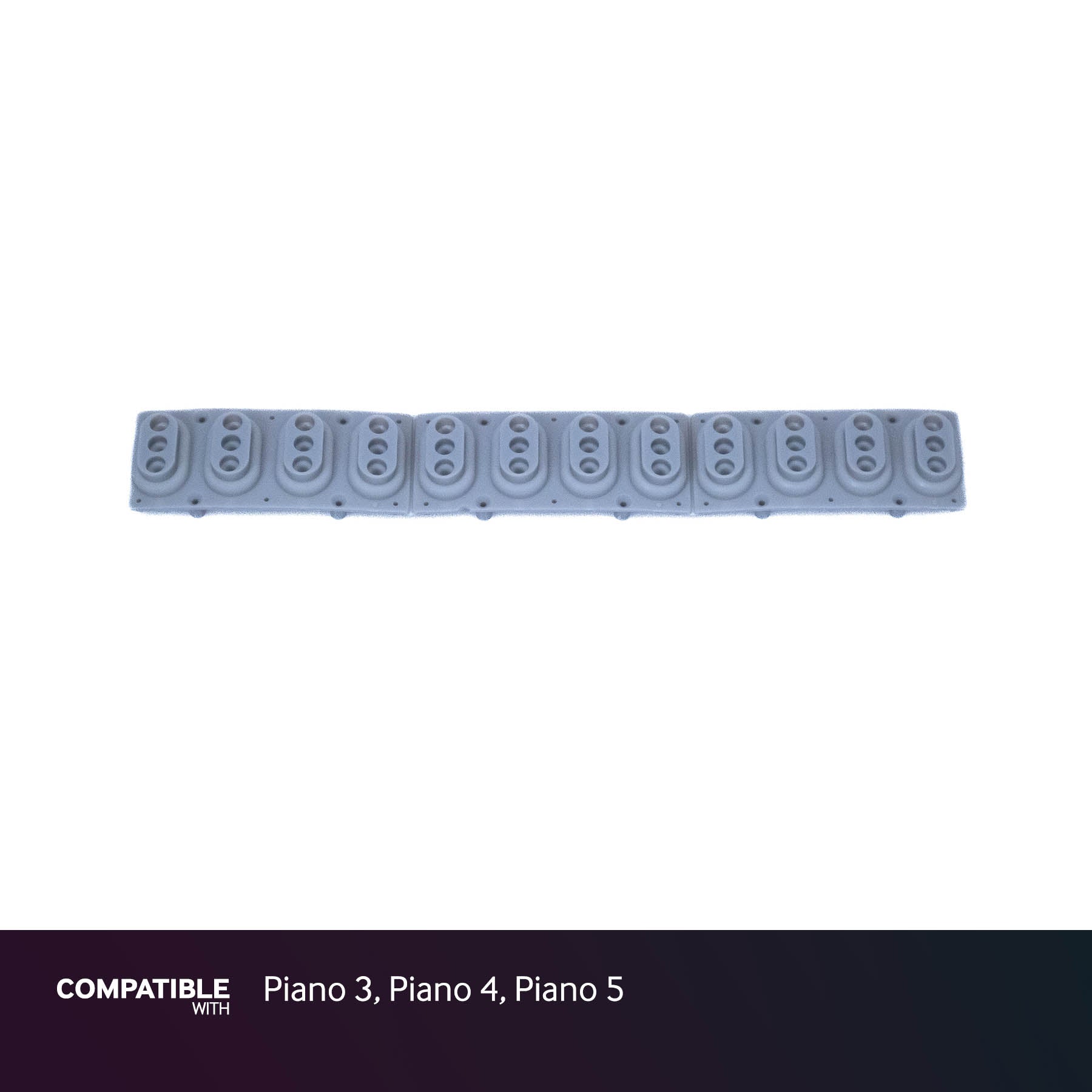 Nord 12-Note 3-pt Key Contact Strip for Piano 3, Piano 4, Piano 5