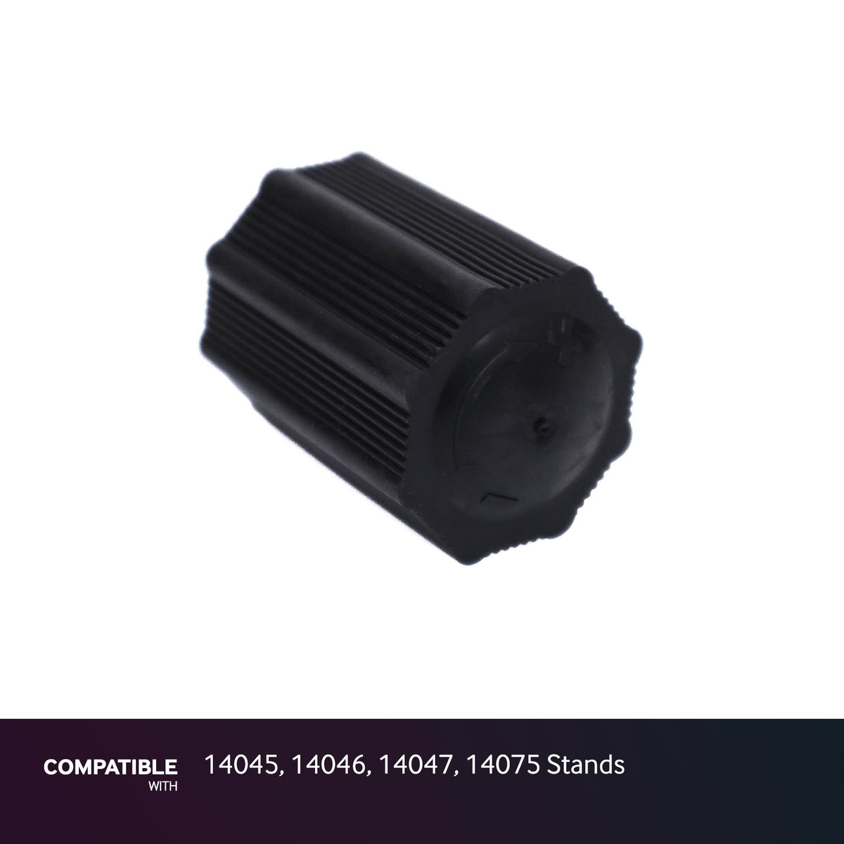 K&M Adjustable Equalizing End Cap for 14045, 14046, 14047, 14075 Stands