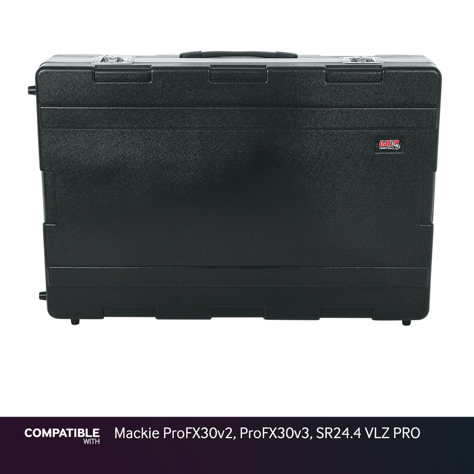 Gator ATA Mixer Case for Mackie ProFX30v2, ProFX30v3, SR24.4 VLZ PRO