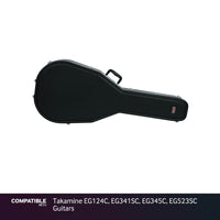 Gator Molded Case for Takamine EG124C, EG341SC, EG345C, EG523SC Guitars