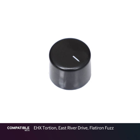 Electro-Harmonix Black Knob for EHX Tortion, East River Drive, Flatiron Fuzz