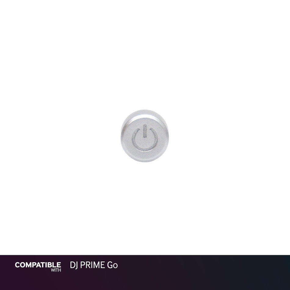 Denon Silver Power Button Cap for DJ PRIME Go