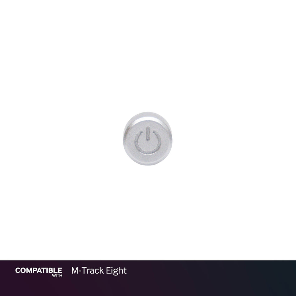 M-Audio Silver Power Button Cap for M-Track Eight