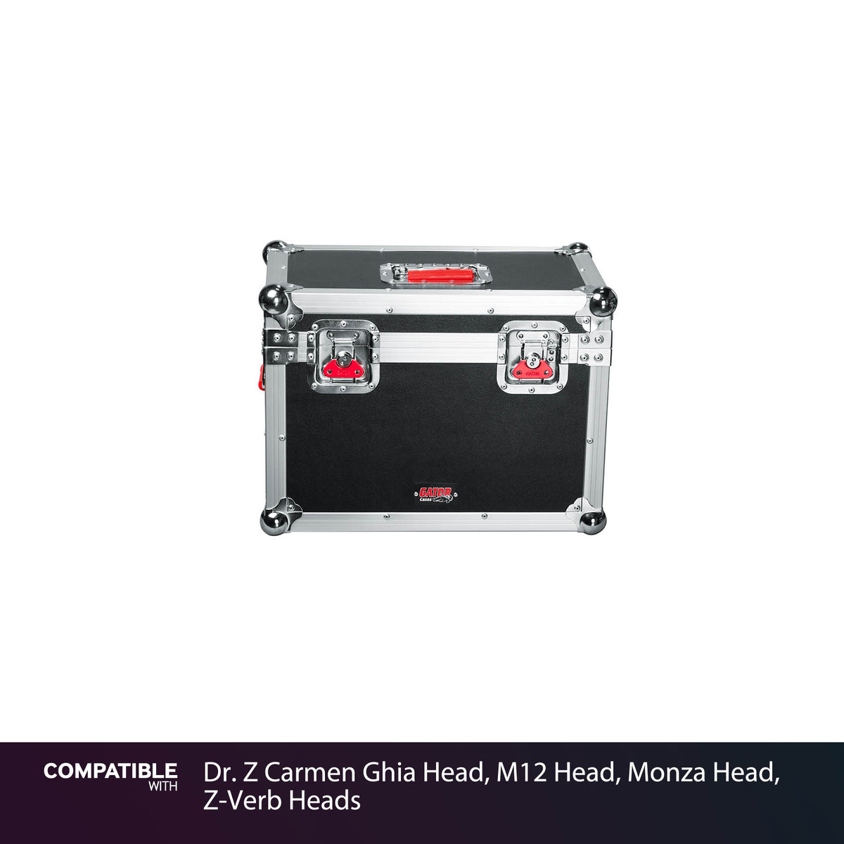 Gator Tour Case for Dr. Z Carmen Ghia Head, M12 Head, Monza Head, Z-Verb Heads