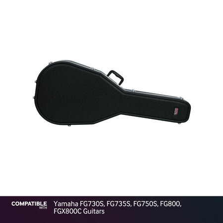 Gator Molded Case for Yamaha FG730S, FG735S, FG750S, FG800, FGX800C Guitars