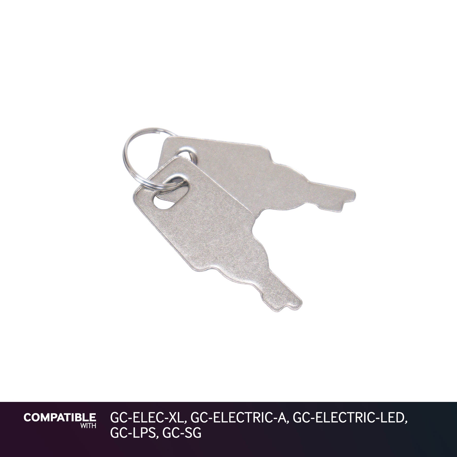 Gator Cases Keys for GC-ELEC-XL, GC-ELECTRIC-A, GC-ELECTRIC-LED, GC-LPS, GC-SG