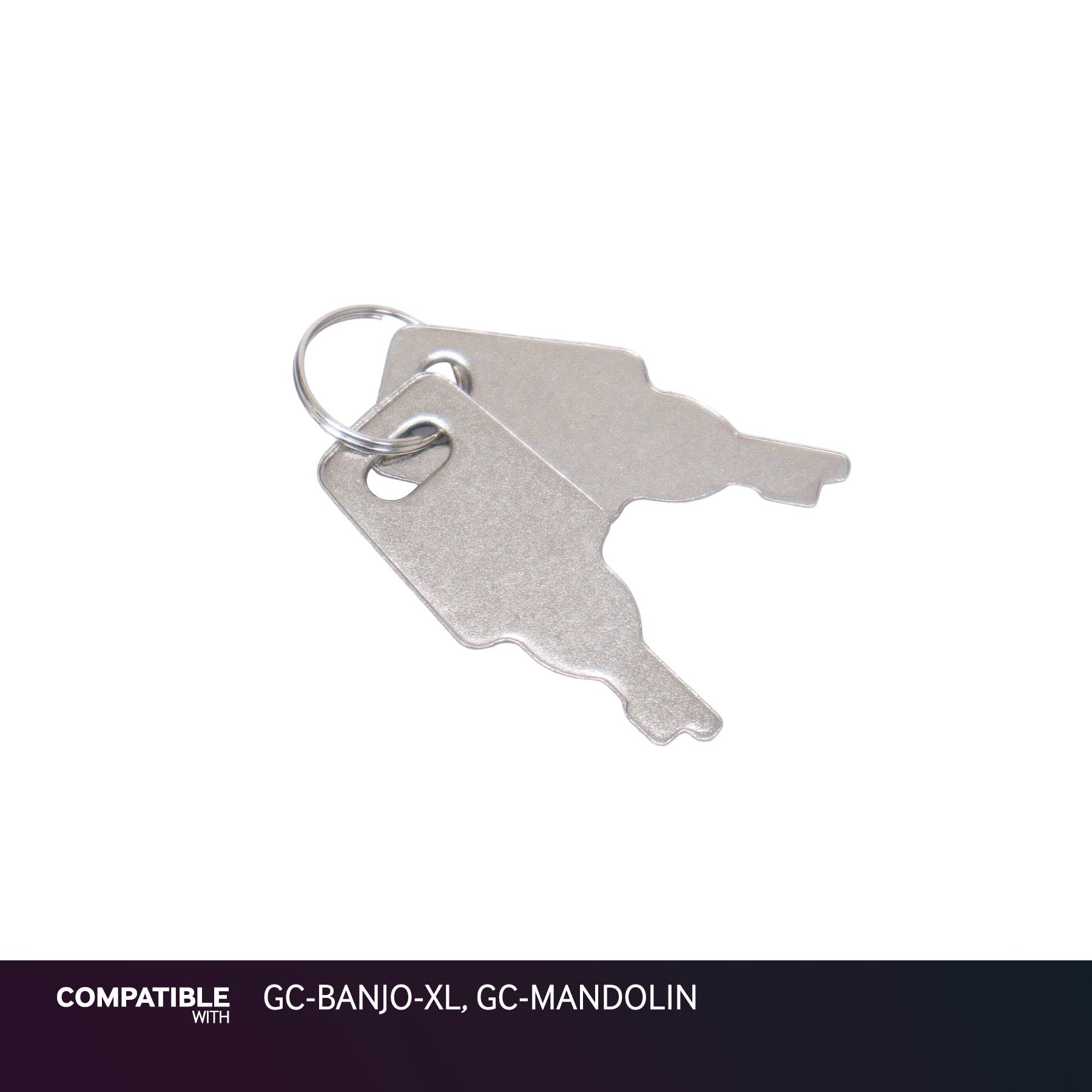 Gator Cases Keys for GC-BANJO-XL, GC-MANDOLIN
