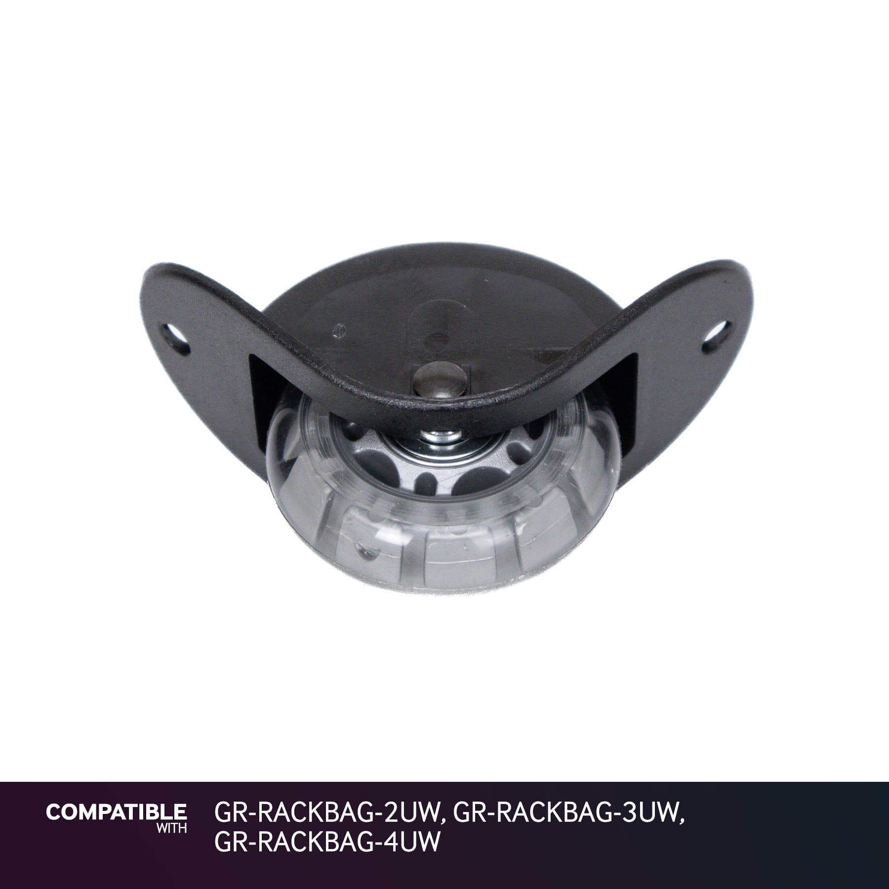 Gator Cases Tilt-and-Go Wheel for GR-RACKBAG-2UW, GR-RACKBAG-3UW, GR-RACKBAG-4UW